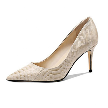 2019 High Heel Bridal Women's Pumps Ivory Leather x19-c155c Ladies Women Wedding Bride Shoes Heels for women custom